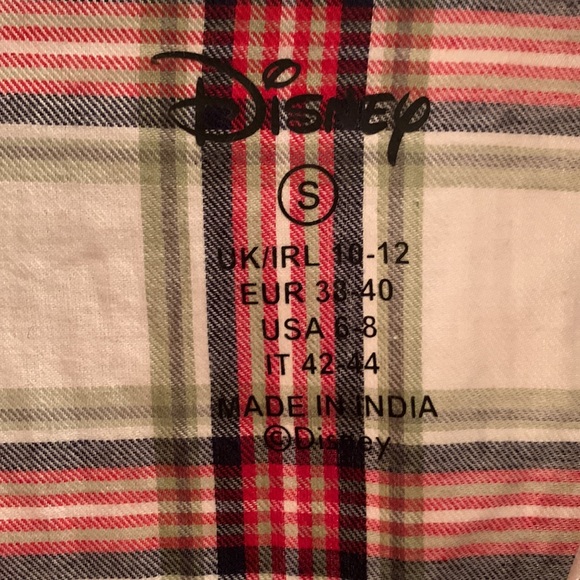 Primark Disney Christmas Mickey Pajama Shirt - Picture 4 of 4